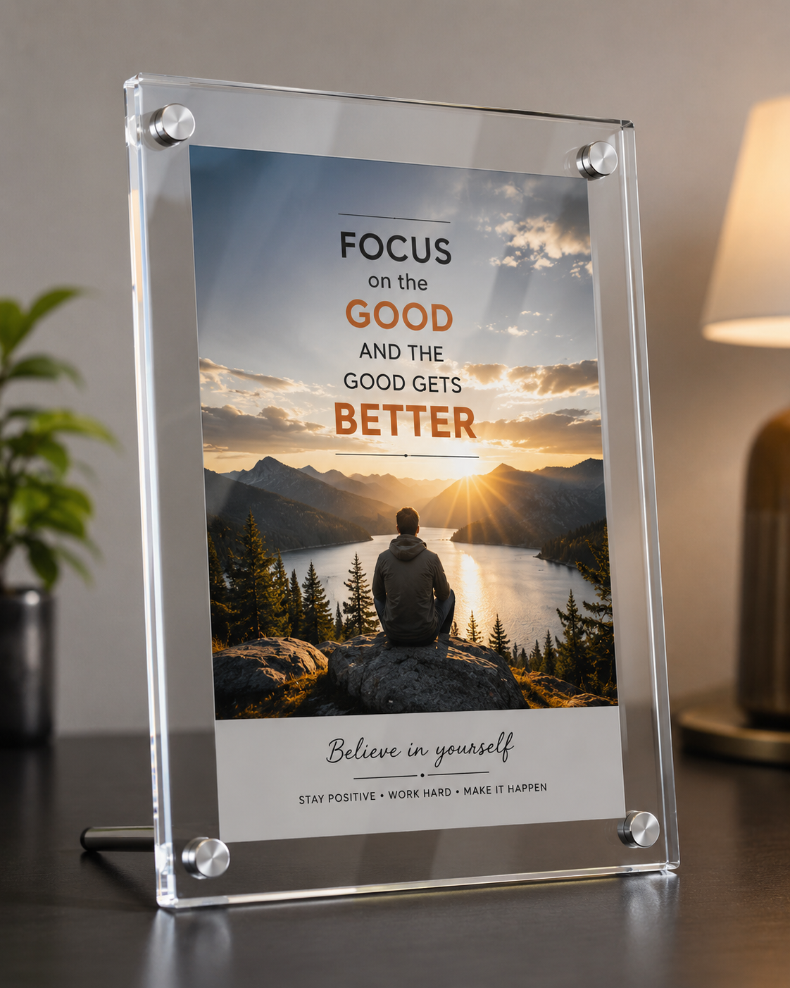 Clear Acrylic Photo Frames